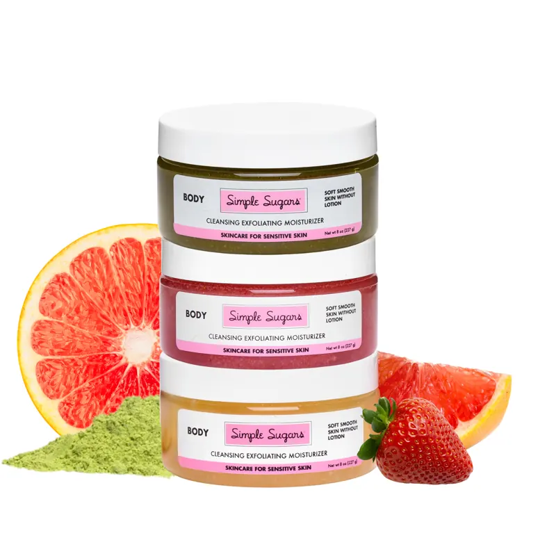 Simple Sugar Scrubs