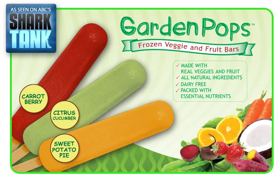Veggie Mama Garden Pops